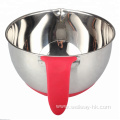 Stainless Steel Non-Slip Mixing Bowls Set with Handles